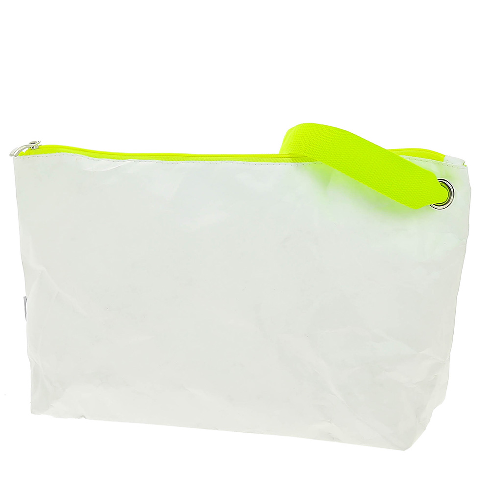 Косметичка Avocado Mini Kraft White Green картинка крафт-сумки