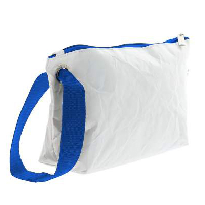 Косметичка Avocado Mini Kraft White/Blue картинка крафт-сумки