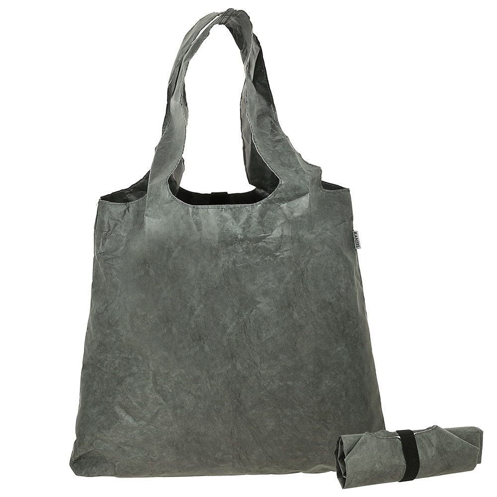 Сумка-шоппер Borsa Kraft Gray картинка крафт-сумки