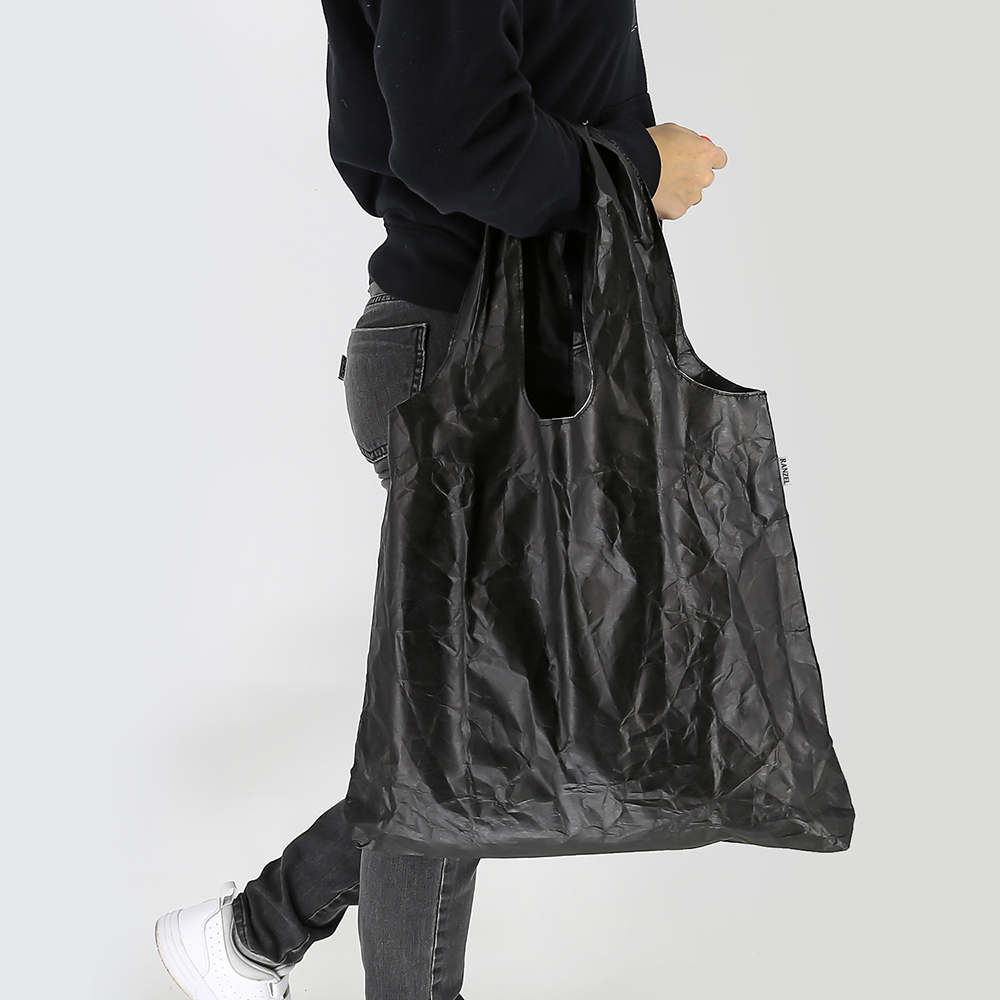Сумка-шоппер Borsa Kraft Black картинка крафт-сумки