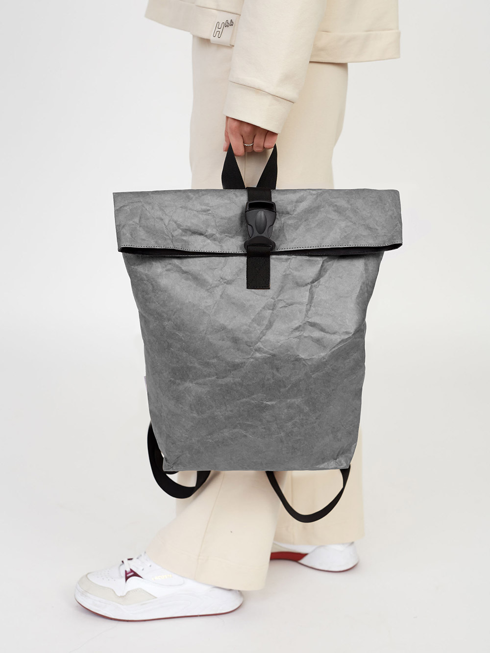 Рюкзак Rolly Kraft Gray картинка крафт-сумки